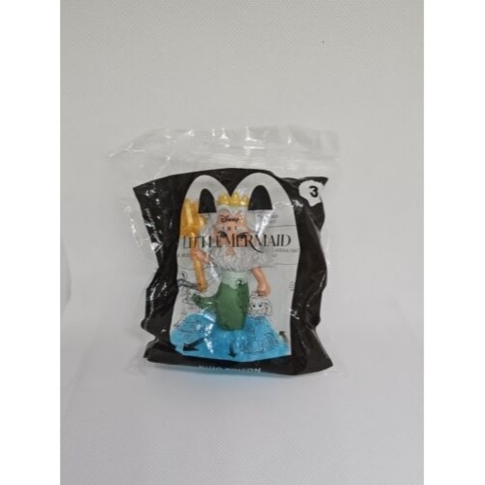 King Triton The Little Mermaid #3 Disney McDonalds 2023 - NEW